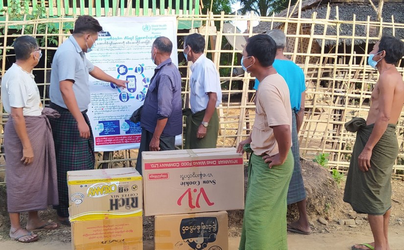 CEDA provided materials to prevent Covid-19 in&nbsp;Taungup